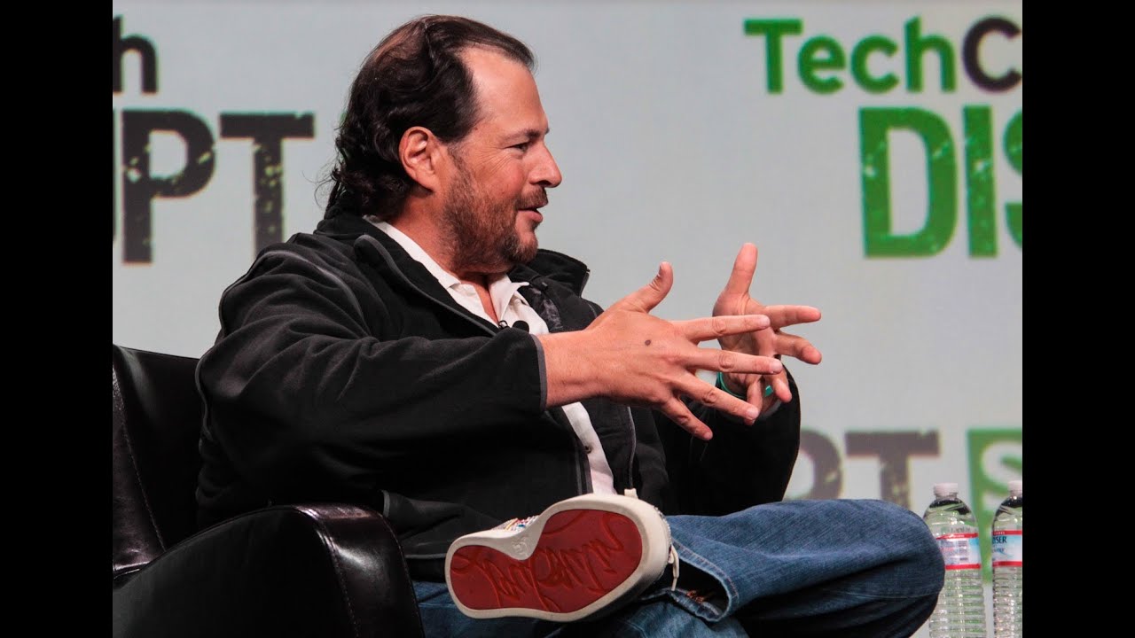 Marc Benioff on the Invisible Hand of Steve Jobs | Disrupt SF 2013