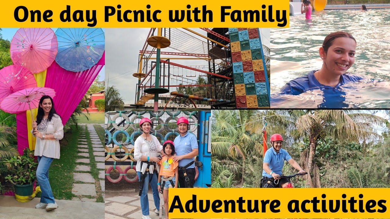 One day Picnic with family | Adventure activities | Chondhe Farms | Near Pune