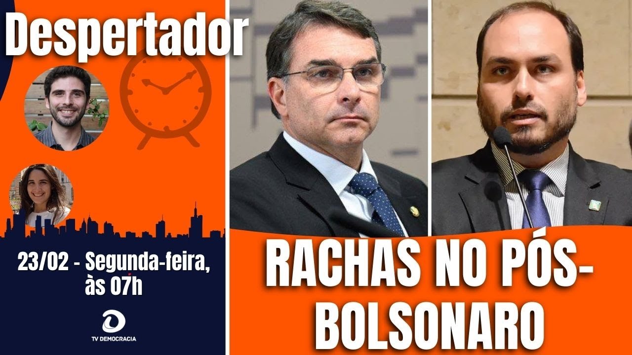 Filhos de Bolsonaro ampliam rachas na direita. Lula é recebido com honrarias na Coreia do Sul. E+