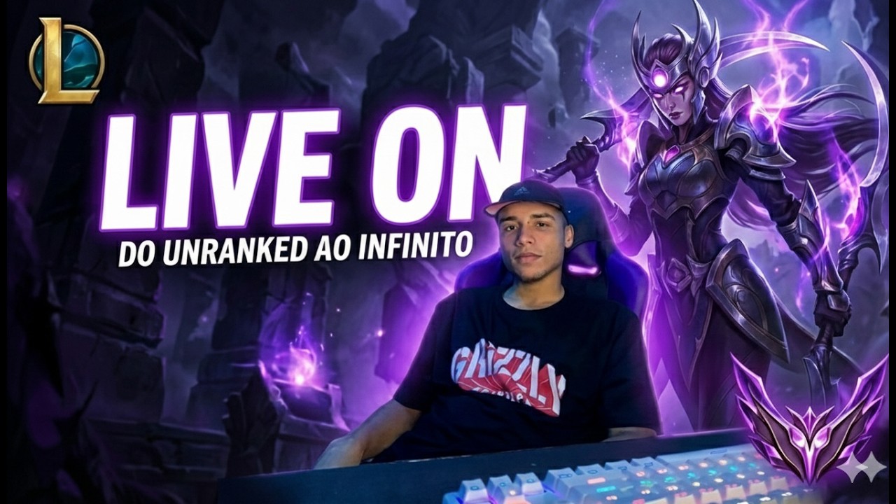 LIVE ON 🔴  DO UNRANKED AO INFINITO | DIANA MODE🌙 #DIA4