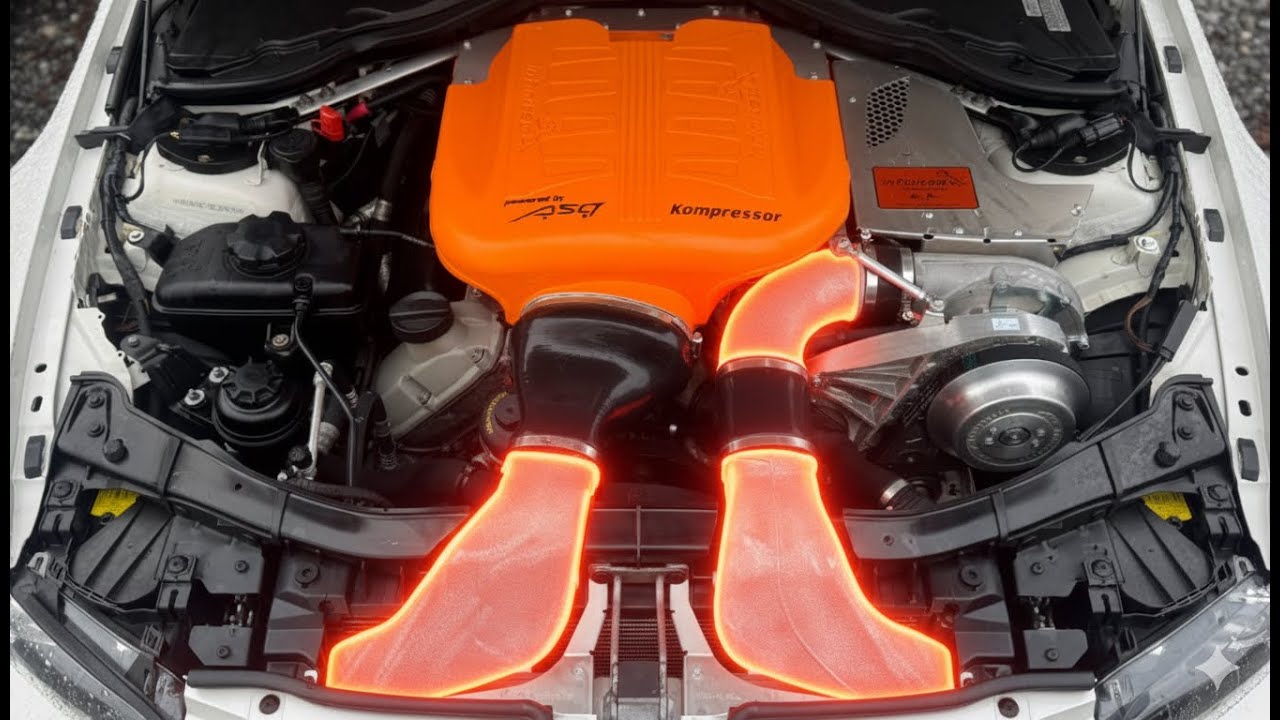 4. M3 E92 Competition - S65 SUPERCHARGED by Infinitas  - INSTALATION - POŘÁDNEJ FUKAR !!!