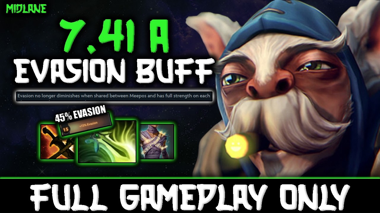 Strong Buff! 7.41a Meepo is more stronger than 7.36 Pack Rat Facet🤡- Meepo Gameplay#1048