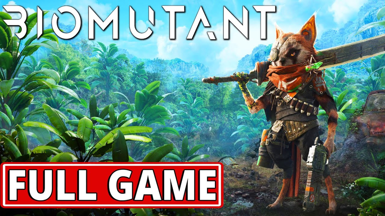 Biomutant - FULL GAME walkthrough | Longplay