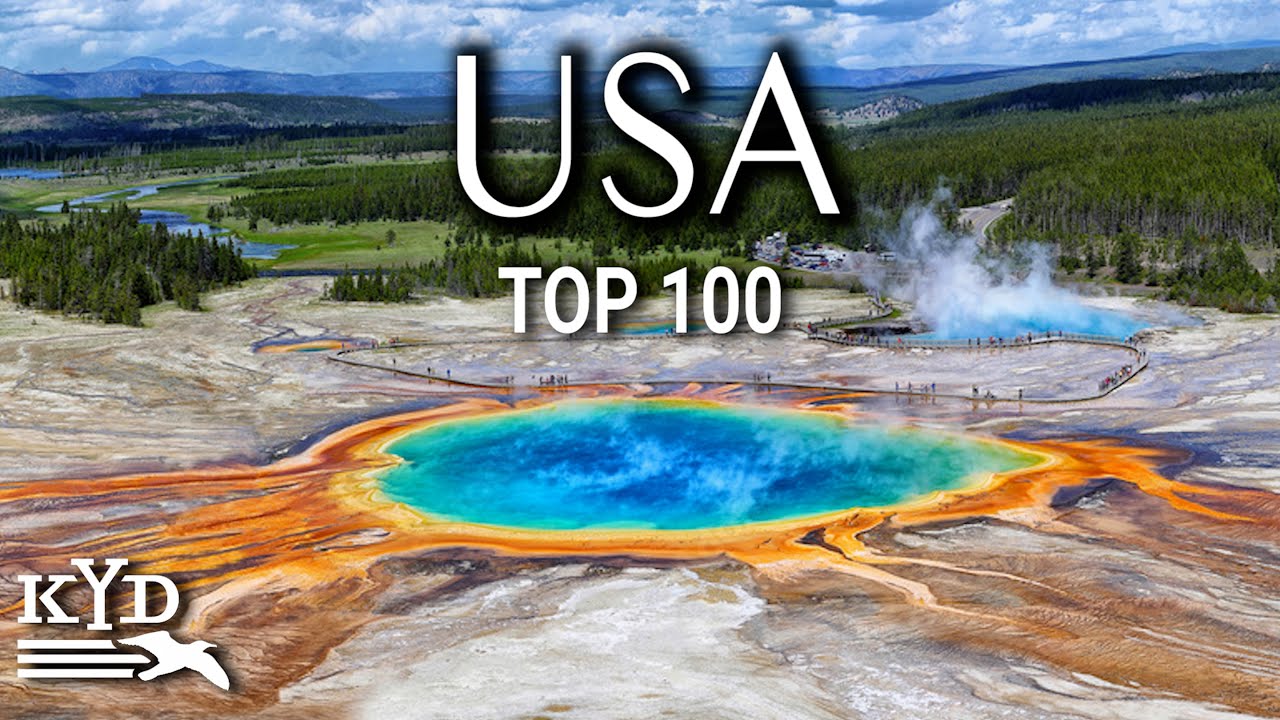 Исследуйте Америку: 100 лучших мест для посещения в США