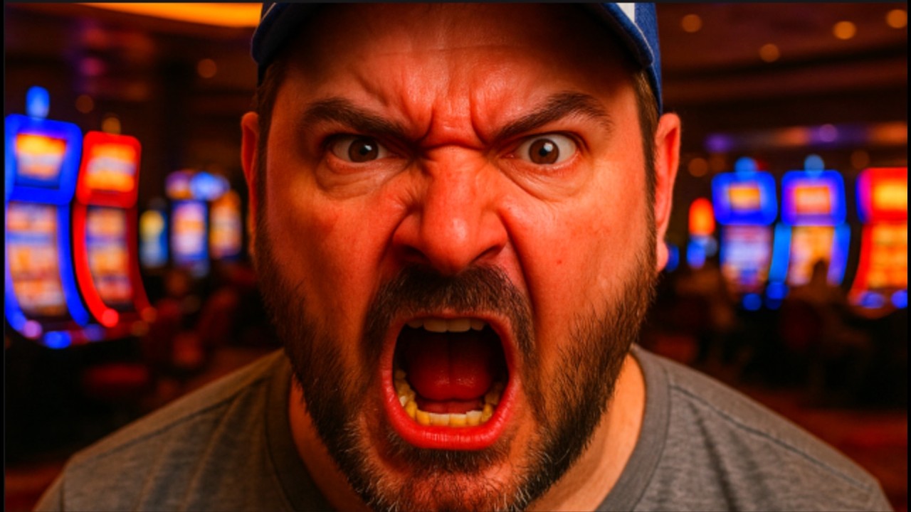 Angry Gambler Was Out In FULL FORCE After This Slot Machine Chase At Mystic Lake Casino