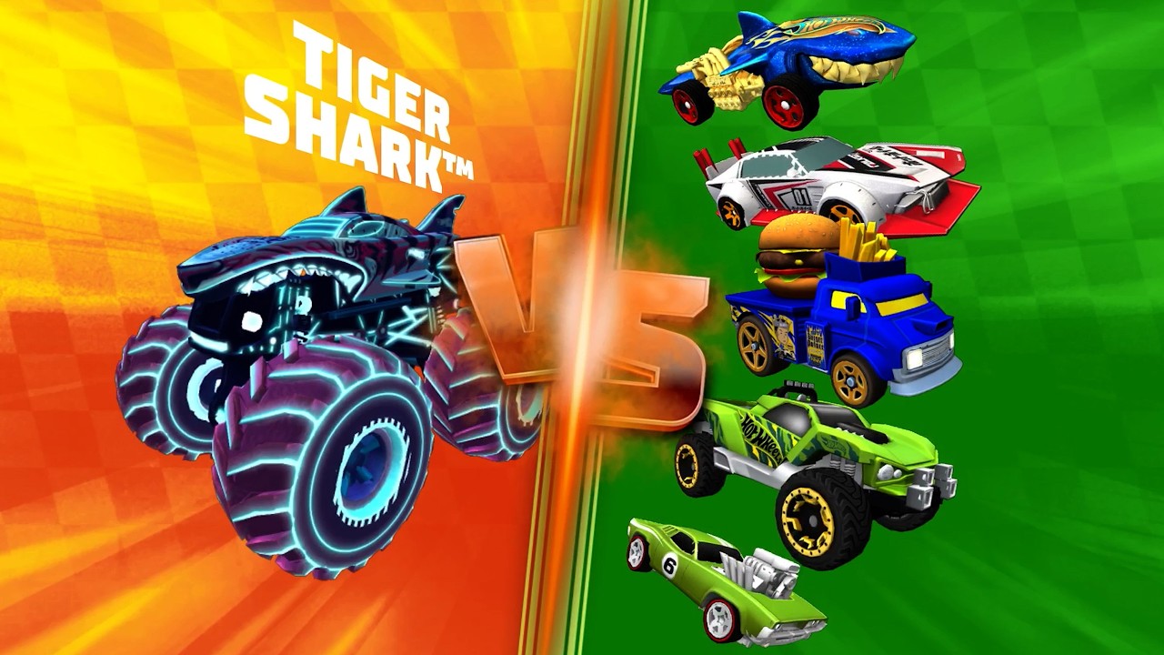 Hot Wheels Unlimited: Let&rsquo;s Race NIGHT RACERS Tiger Shark