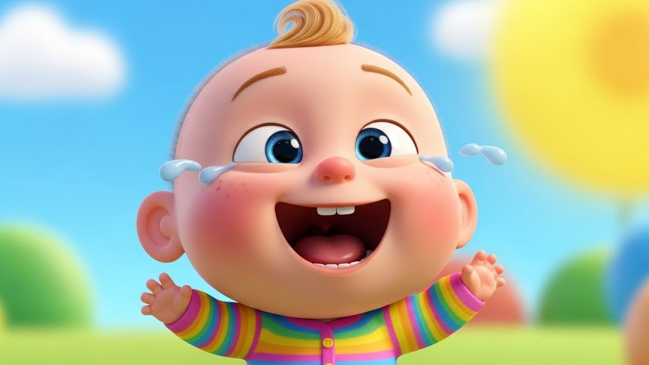 “The Laughing Song 😂 | Funny Baby Cartoon 3D Animation,