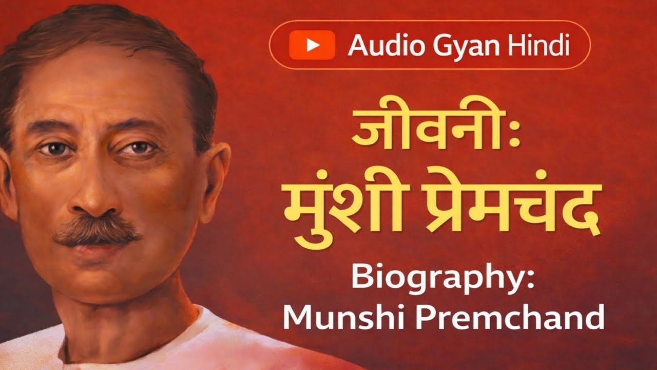मुंशी प्रेमचंद की जीवनी | Biography of Munshi Premchand | Audio Gyan Hindi