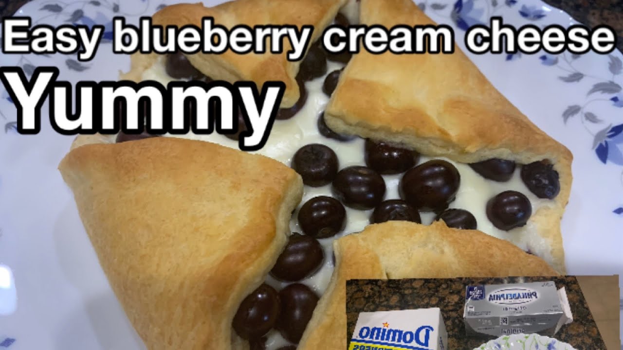 Easy blueberry cream cheese. | The Bobo’s