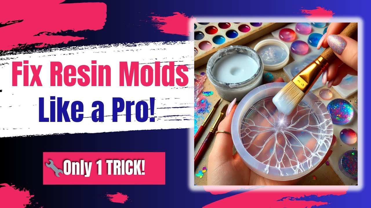 How to Repair Resin Molds Like a Pro | One Easy Step Fix!