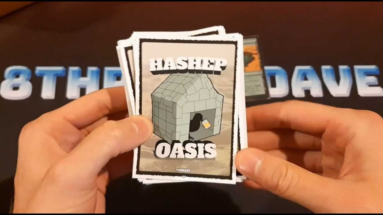 Unboxing the 8thPlaceDave Hashep Oasis Sleeves!