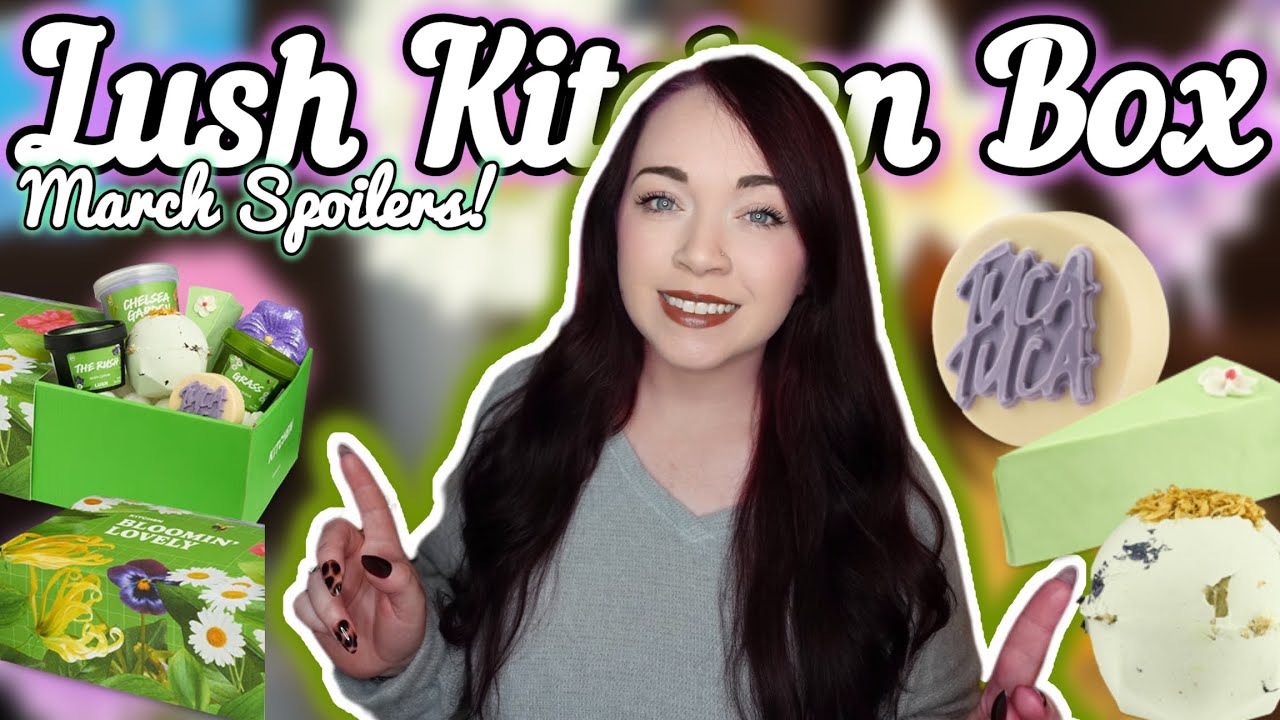 Набор для кухни LUSH | Спойлеры за март 2026 года | Цветочный подарок