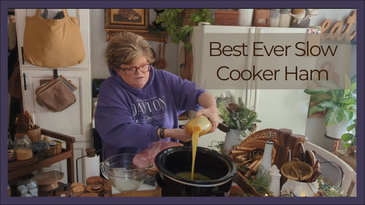Best Ever Slow Cooker Ham | Diabetic Holidays