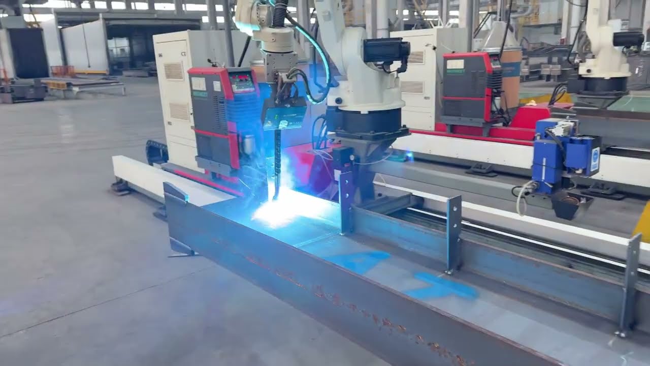 INRX-7 Robotic Welding Cell — Beam Welding Directly from 3D Model