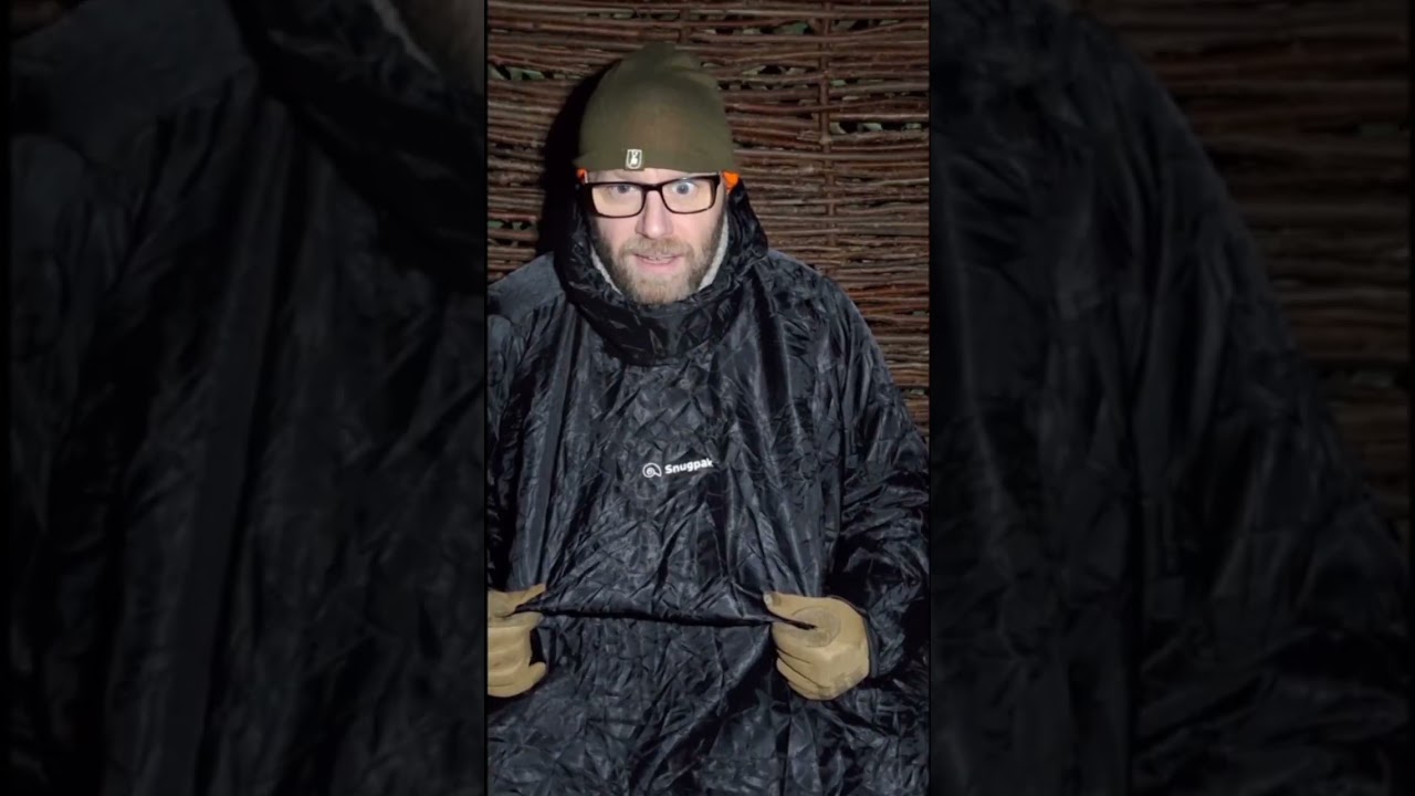 UK Sub Zeros, Set up, Fire,Tea and the Snugpack Enhanced Poncho Liner