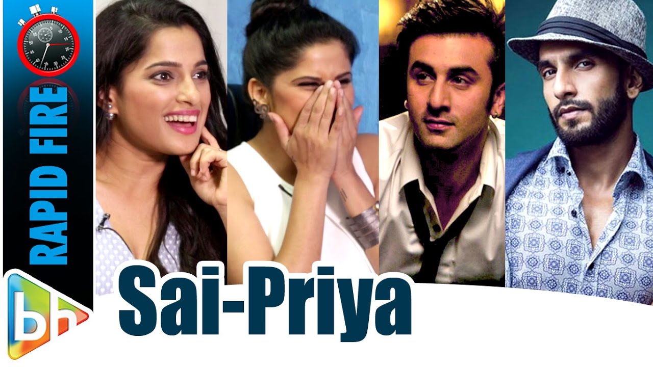 Sai-Priya's Side-Splitting Rapid Fire On Ranbir Kapoor | Ranveer Singh | Shilpa Shetty