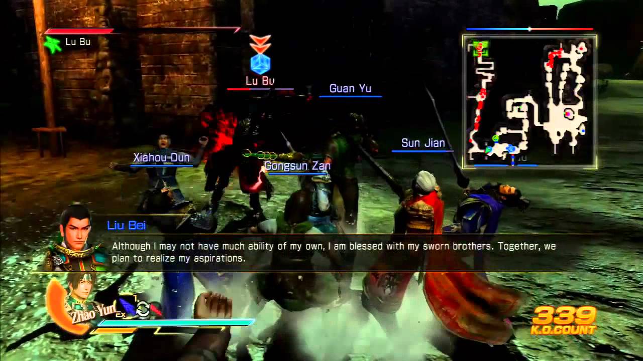 Dynasty Warriors 8 Fundamentals Ep. 1 - Facing Lu Bu for Beginners