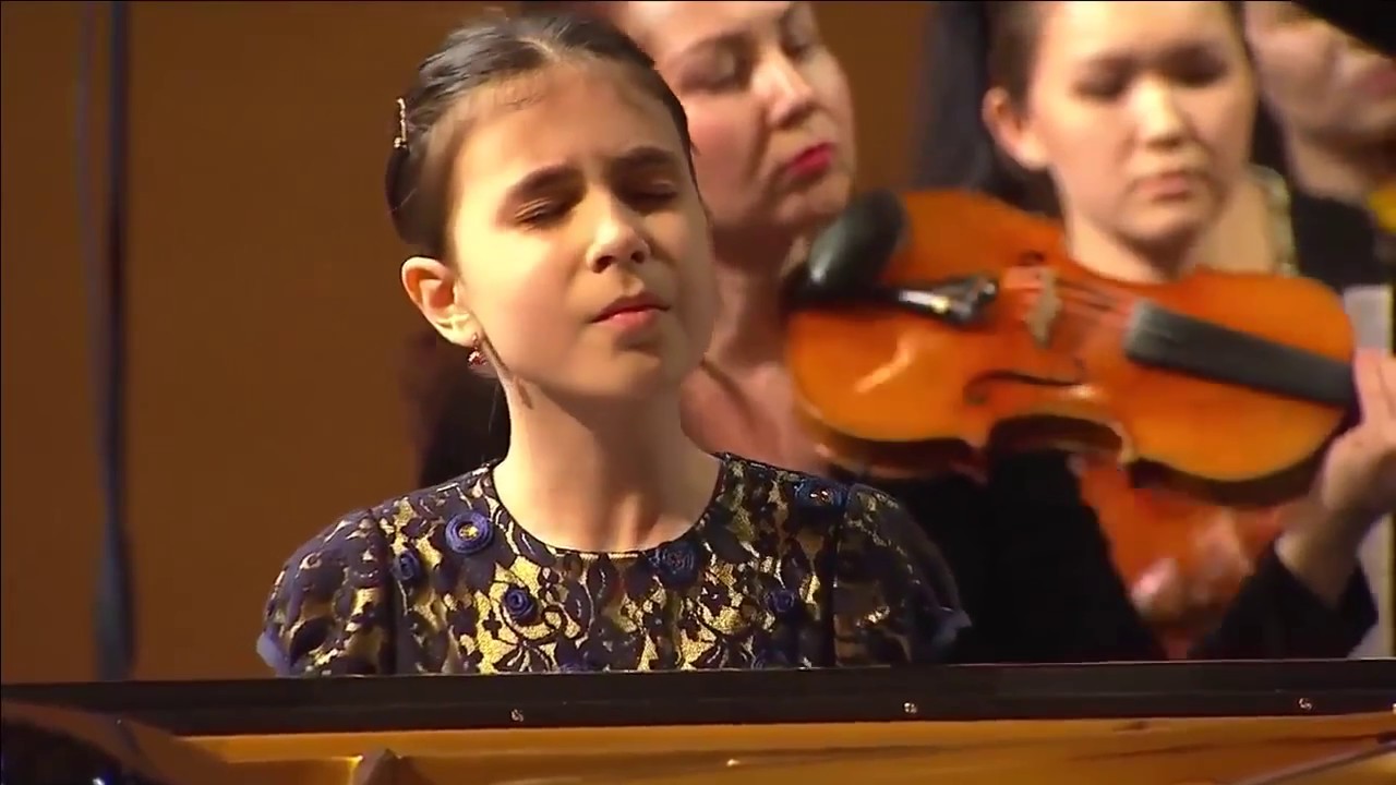 Alexandra Dovgan (9 y.o.) 26 04 2017 “Astana piano passion 2017“  Final, junior group