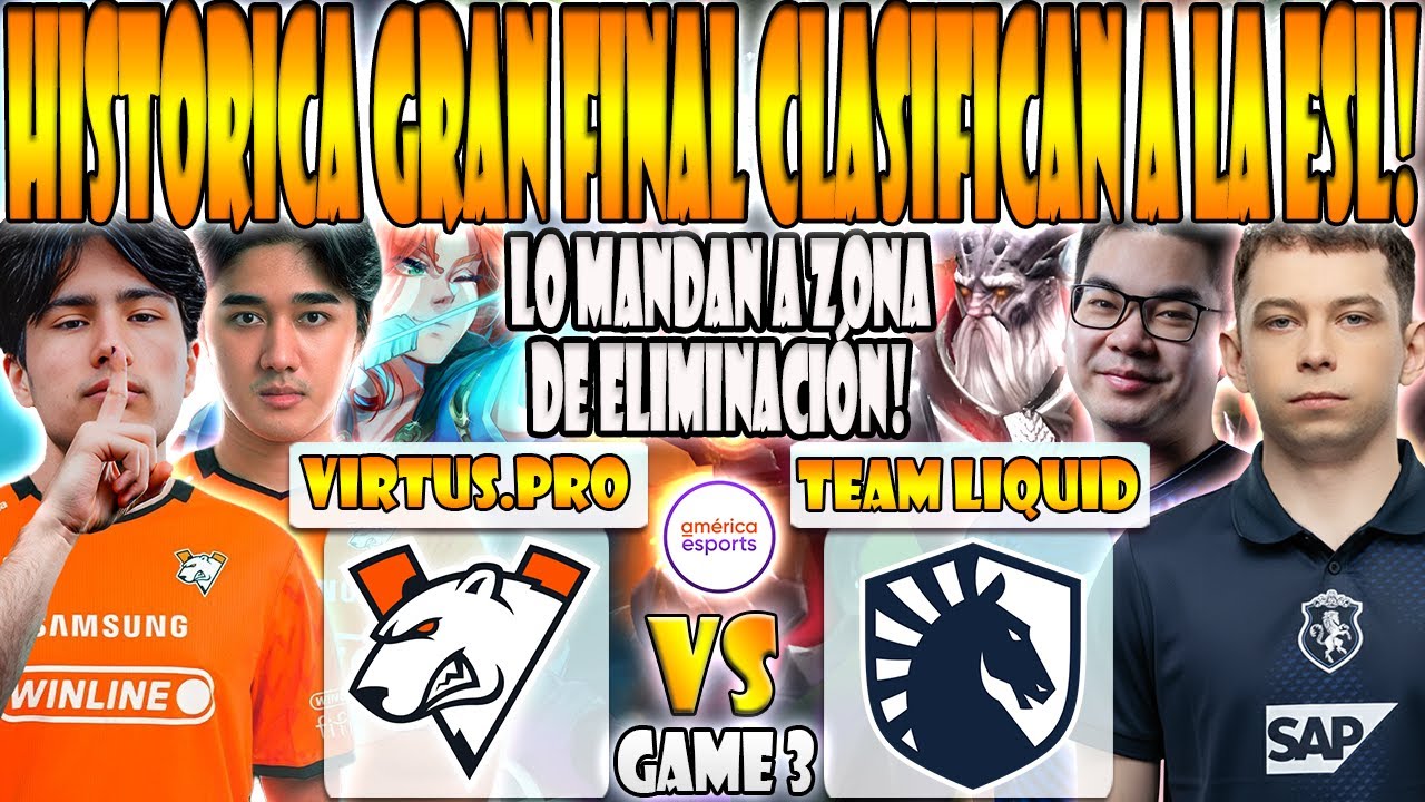 VIRTUS.PRO vs TEAM LIQUID BO3[GAME 3]FINAL-TIMADO, ABED VS NISHA, ACE- ESL ONE BIRMINGHAM 2026: WEU