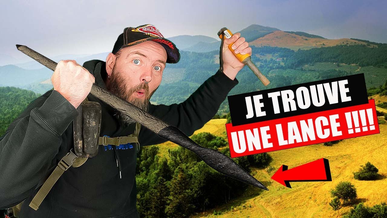 Je TROUVE une LANCE d'époque INCONNUE #détecteurdemétaux #detection #minelab #equinox #lefouilleur
