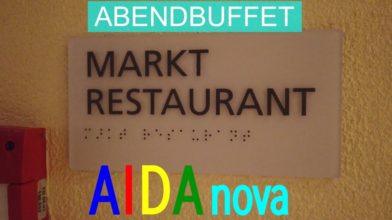 Abendbuffet im Markt Restaurant auf der AIDAnova