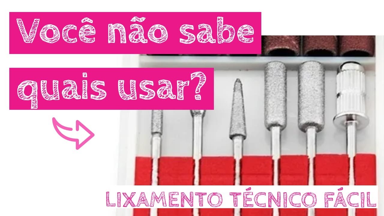 LIXAMENTO FÁCIL com o Kit BROCAS - SURPREENDA-SE