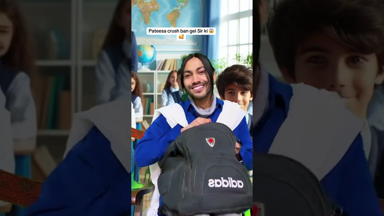 Pateesa sir ki crush ban gae🤩😱Most hilarious video 😂