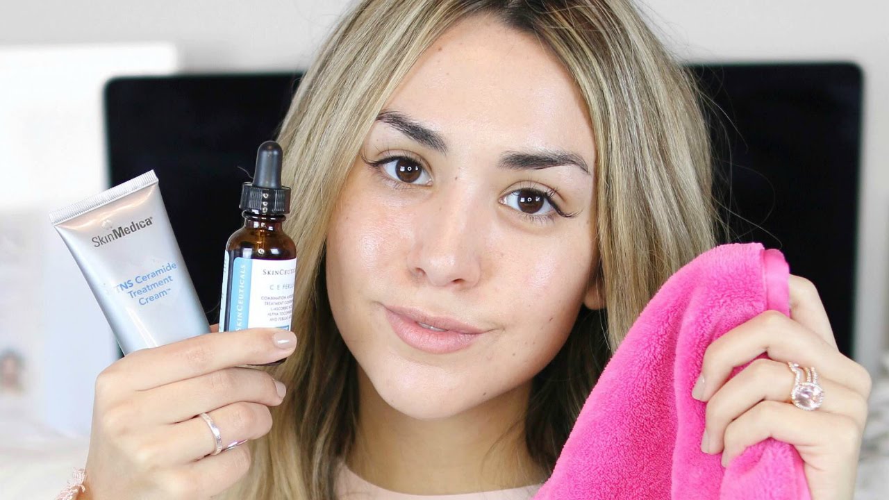 How I Cleared My Acne & Prevent Aging! SKINCARE ROUTINE | ALEXANDREA GARZA