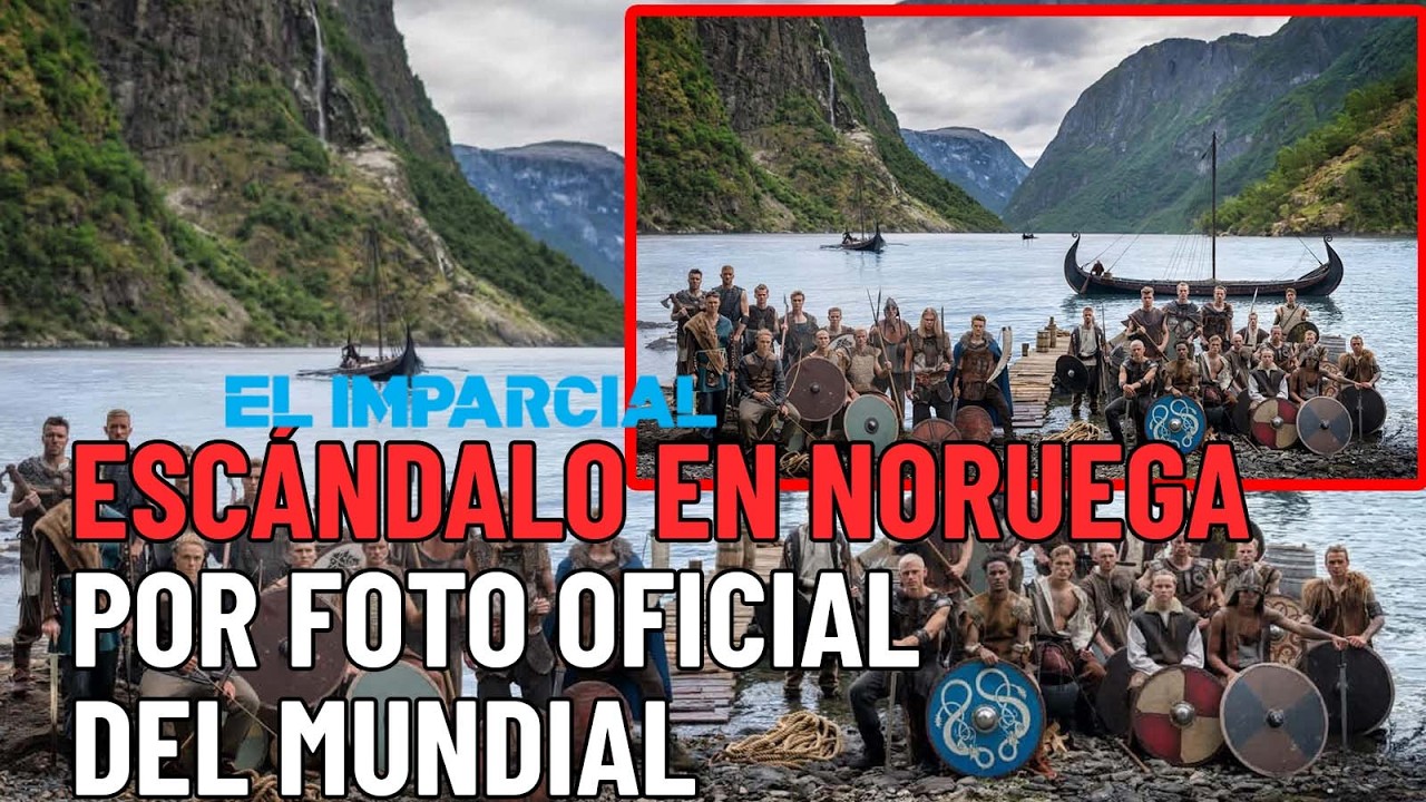 Selecci&oacute;n de Noruega causa controversia por fotograf&iacute;a vestidos de vikingos previo al Mundial 2026