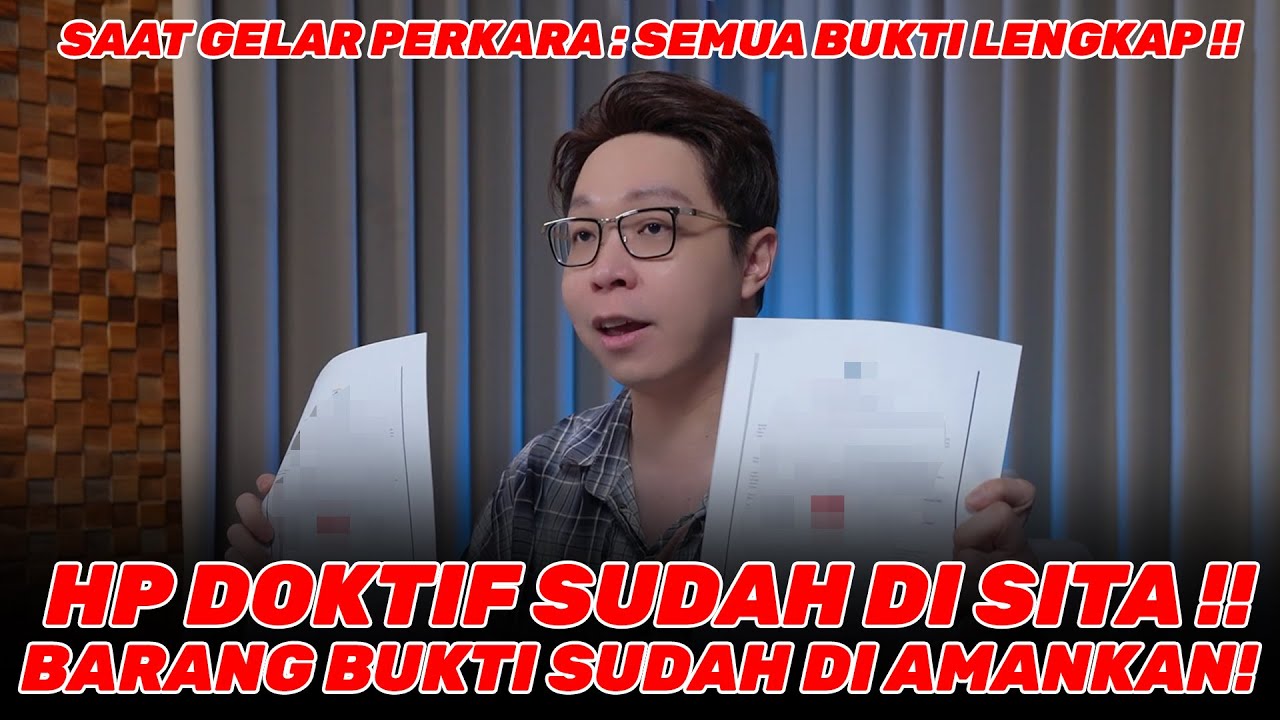 UPDATE DATA TERBARU! SEBENTAR LAGI DOKTIF TERSANGKA ?!
