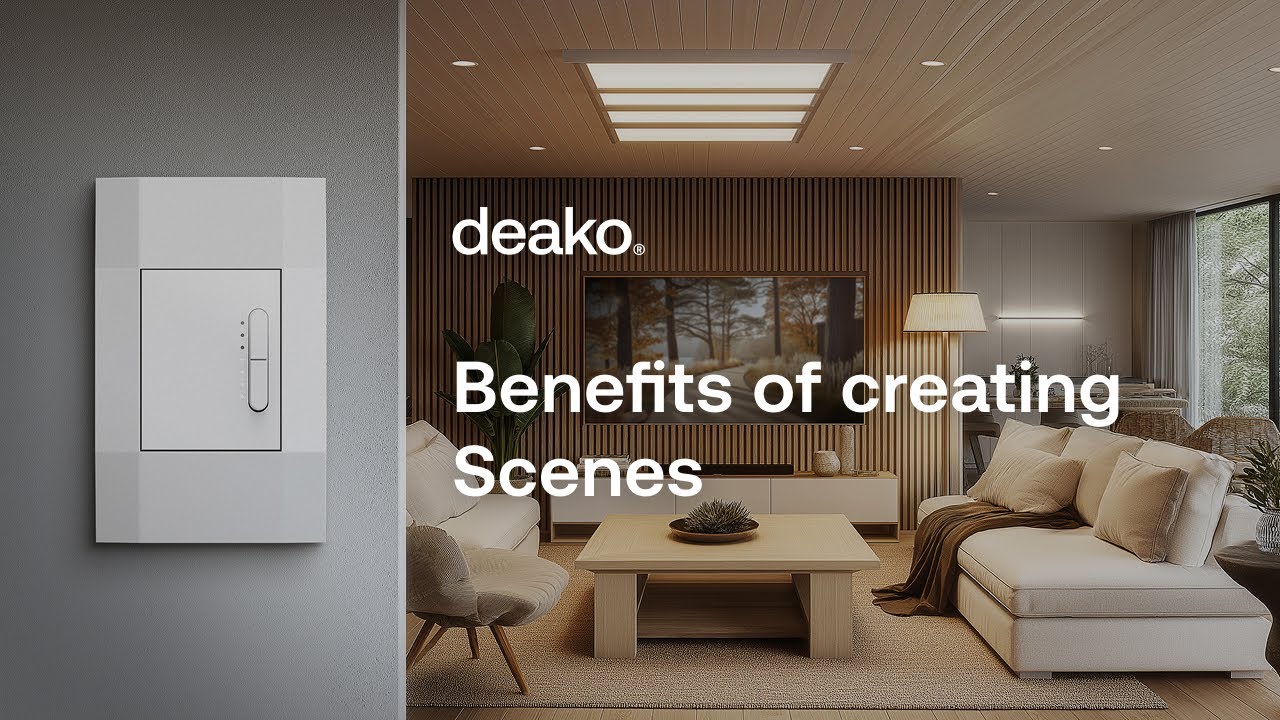 Deako - Benefits of creating Scenes