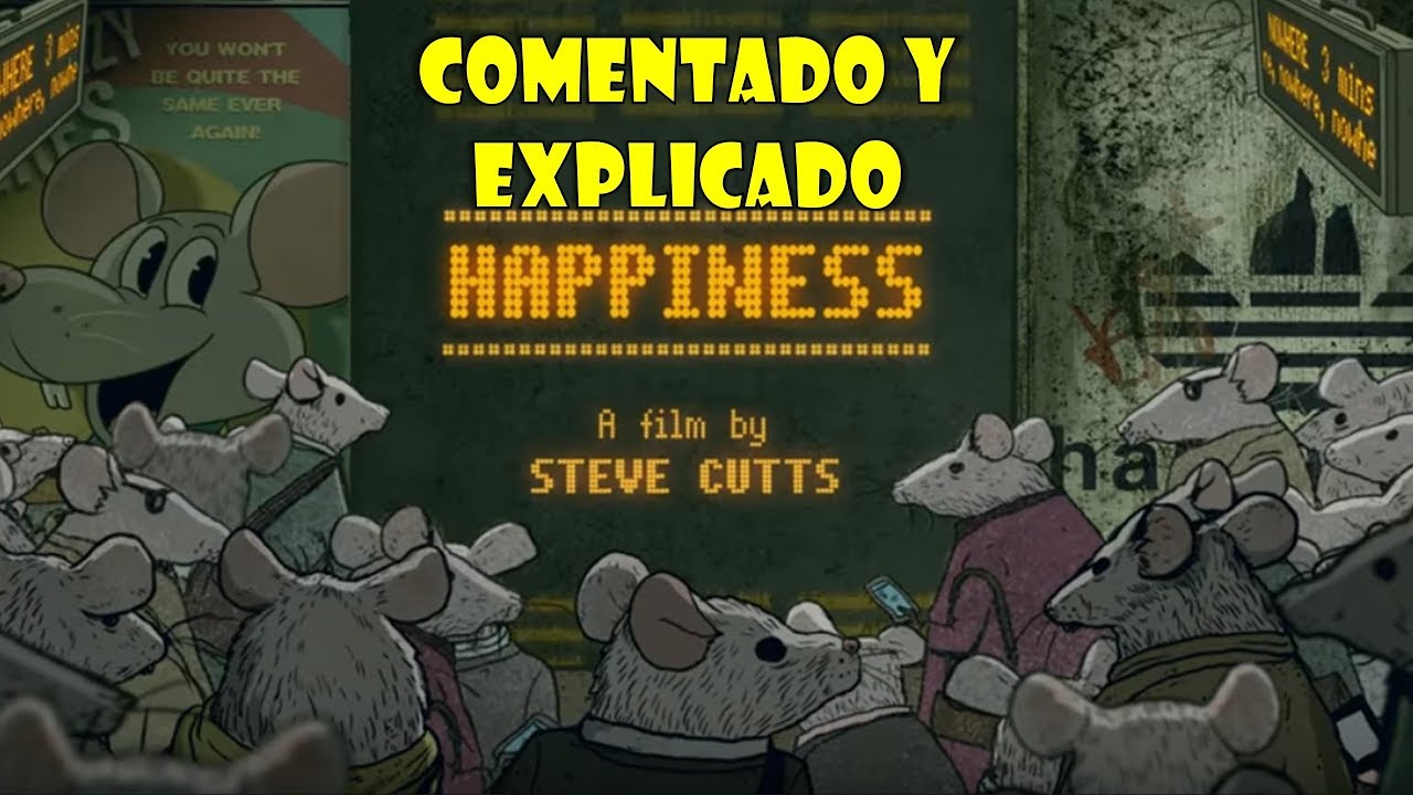 Happiness de Steve Cutts (explicado) - Los ratones de Skinner