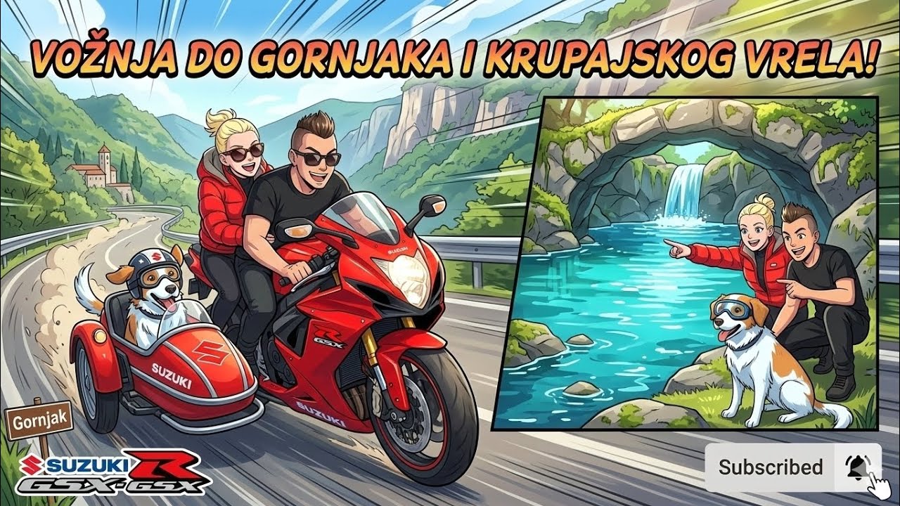Avantura kroz Homolje:Gornjak & Krupajsko Vrelo 🏍️