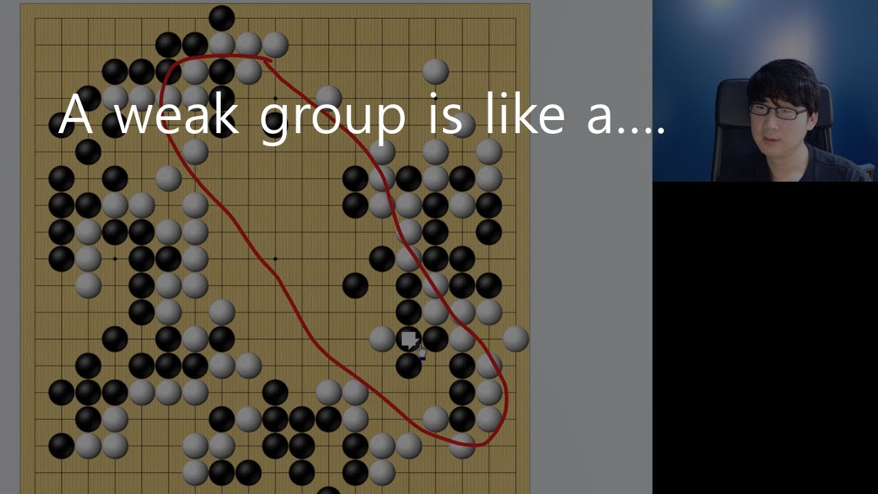 A week group is like a...fish! Live-game-commenting(Against Tygem 3D) Game No.11