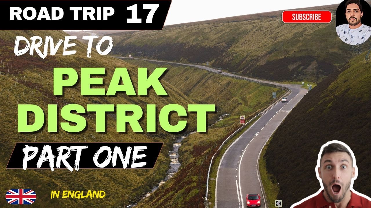Road Trip England #17: Mountain Drive - Peak District (Part One) #2025 #driving #roadtrip #mountains