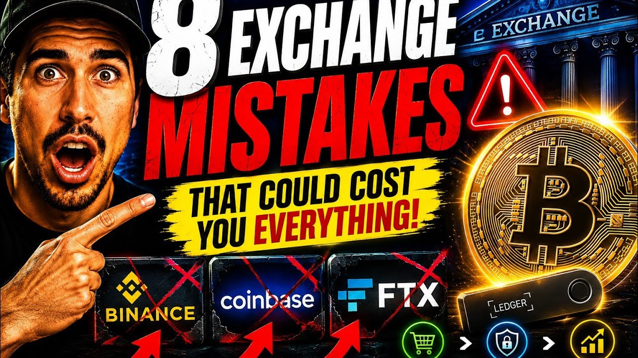 🚨8 Crypto Exchange Mistakes That Could Cost You Everything