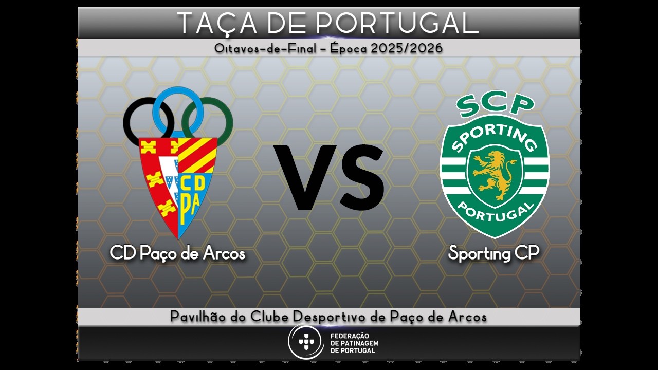 CD Paço de Arcos vs Sporting CP - Oitavos-de-Final Taça de Portugal - 2025/26