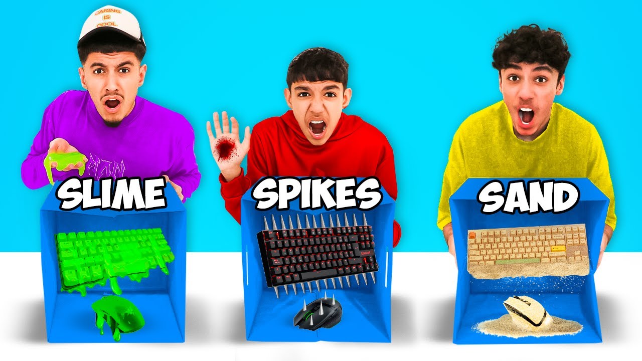 Randomly Choosing The Worst Keyboard & Mouse Combos To Play Fortnite!