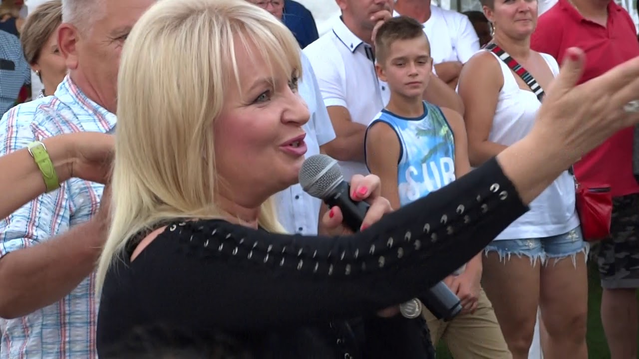 Dożynki Miejska Górka 2019 _Halina Benedyk i Marco Antonelli.