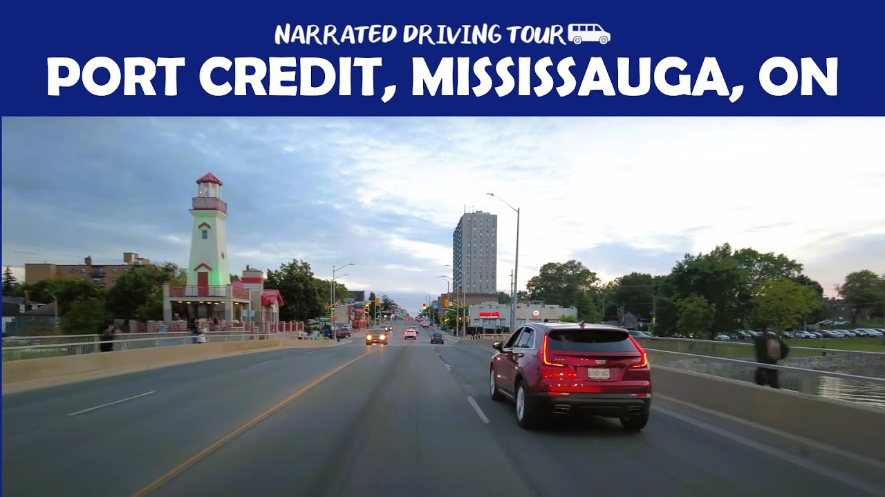 🚗✨ Scenic 4K Drive Through Port Credit, Mississauga | Waterfront Views & City Vibes 🌊🌆