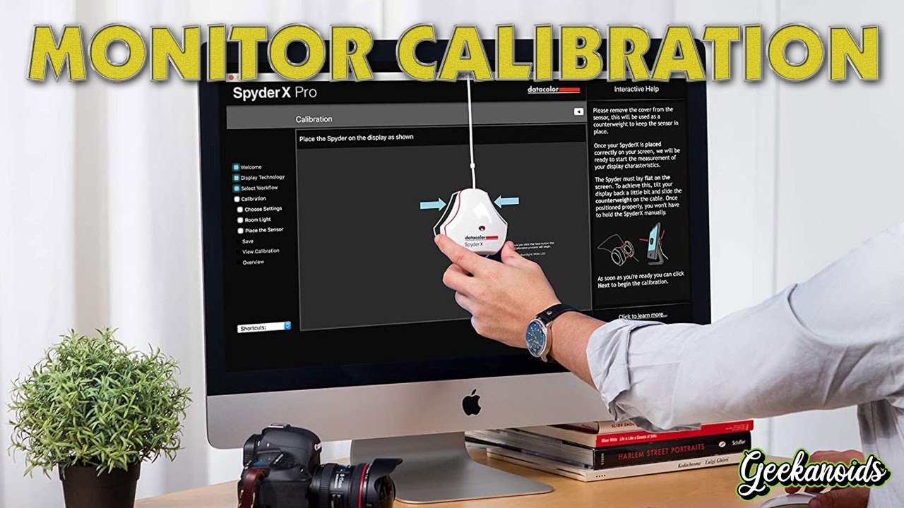 Калибровка монитора Datacolor SpyderX Pro