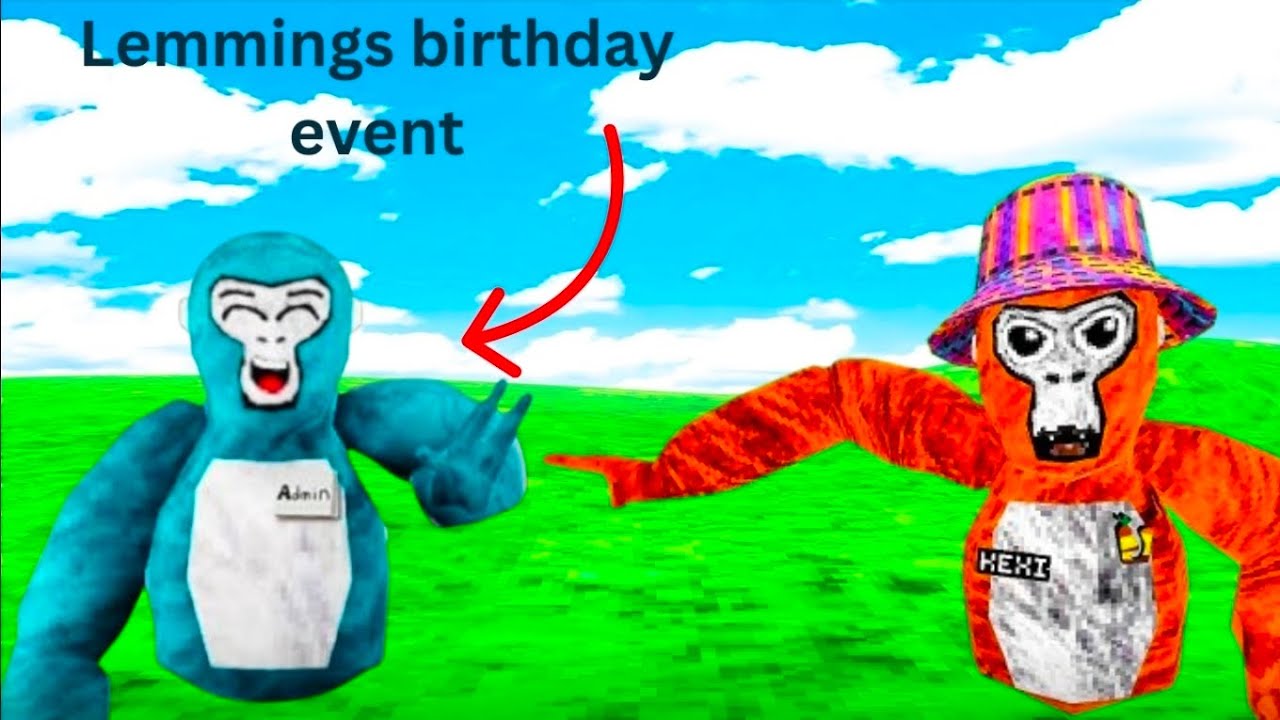Lemming birthday live event gameplay