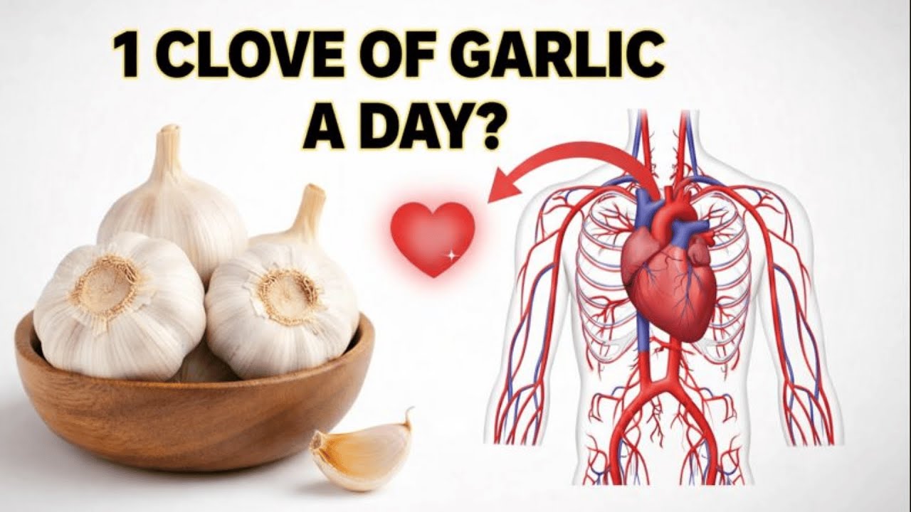 238.  Eat 1 Clove of Garlic Daily What Happens to Your Heart & Arteries