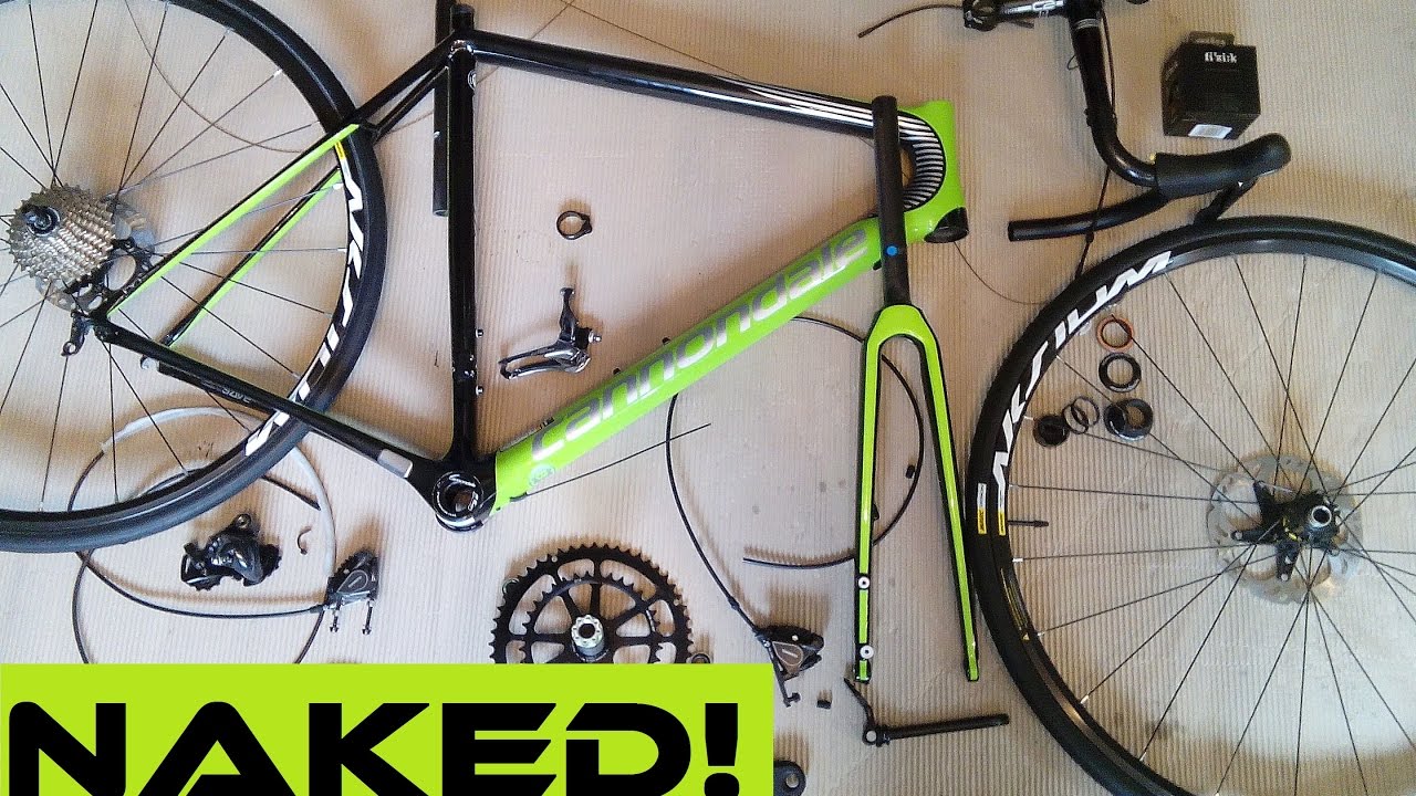 2017 Cannondale SuperSix Evo Hi-Mod в разобранном виде... РЕАЛЬНЫЙ вес рамы и многое другое.