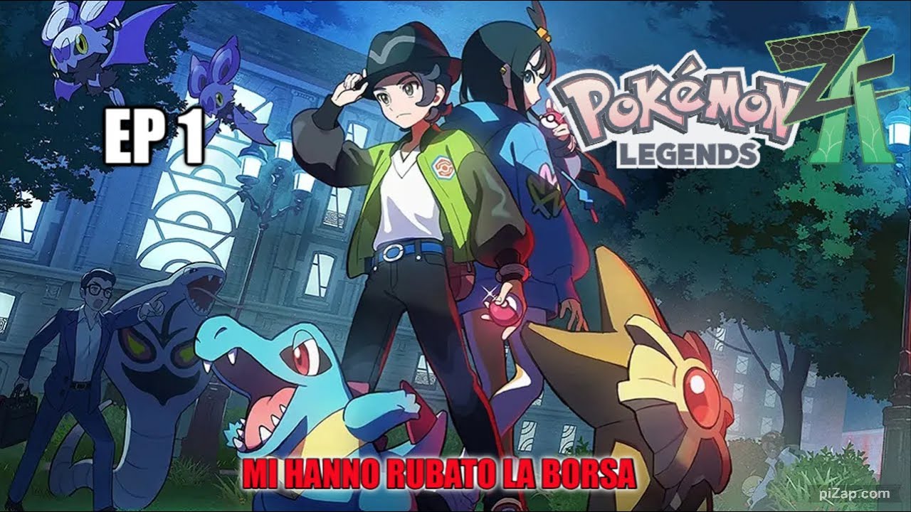 POKEMON Z-A EP 1- MI HANNO RUBATO LA BORSA