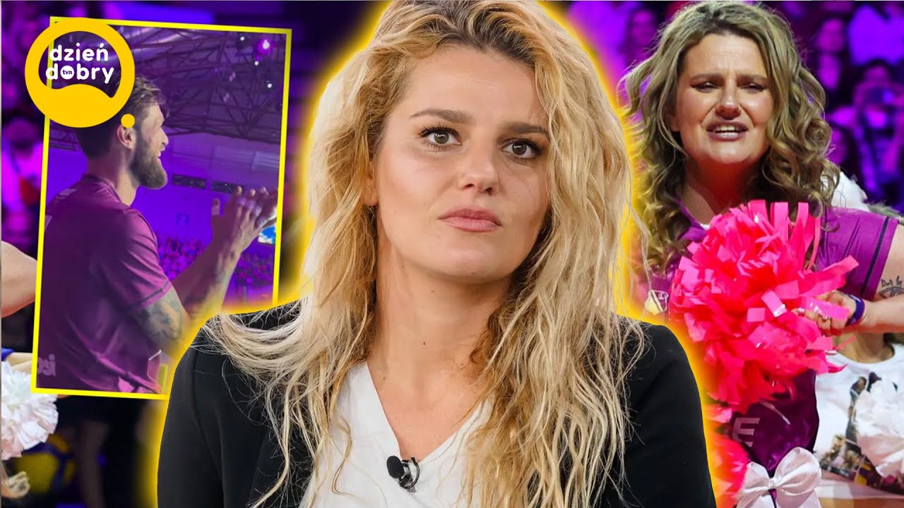 Zosia Zborowska-Wrona wzruszona po meczu męża! | DDTVN