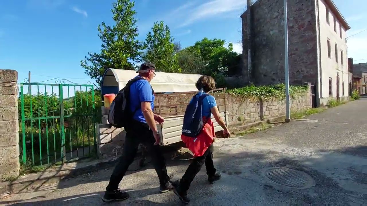 5. Arrivo a Ula Tirso, il borgo della Diga Santa Chiara