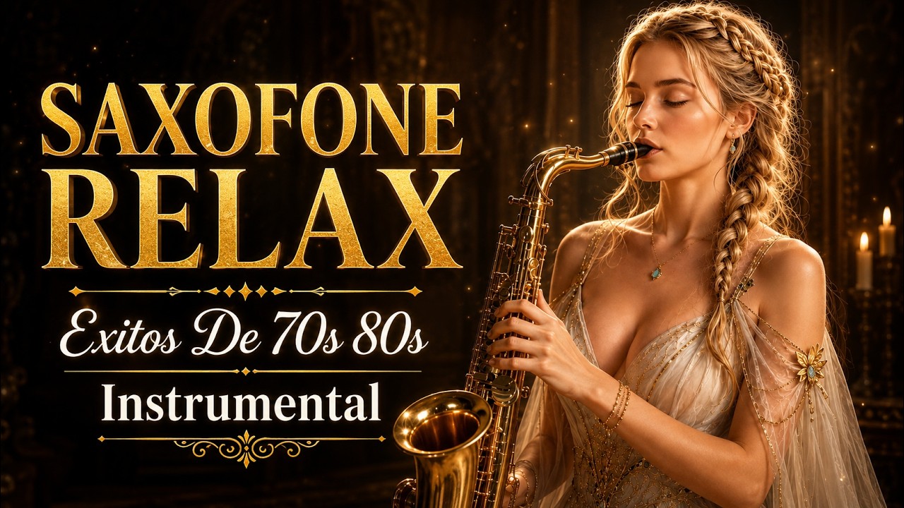 🎷 70s & 80s Saxophone Classics  The Most Beautiful Instrumental Hits of All Time 📻