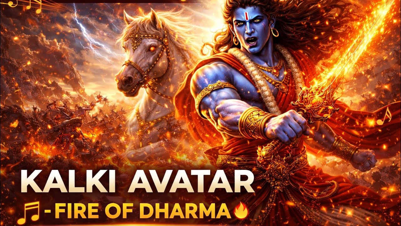 KALKI AVATAR – FIRE OF DHARMA 🔥 | Powerful Devotional Dance Anthem | Official Release