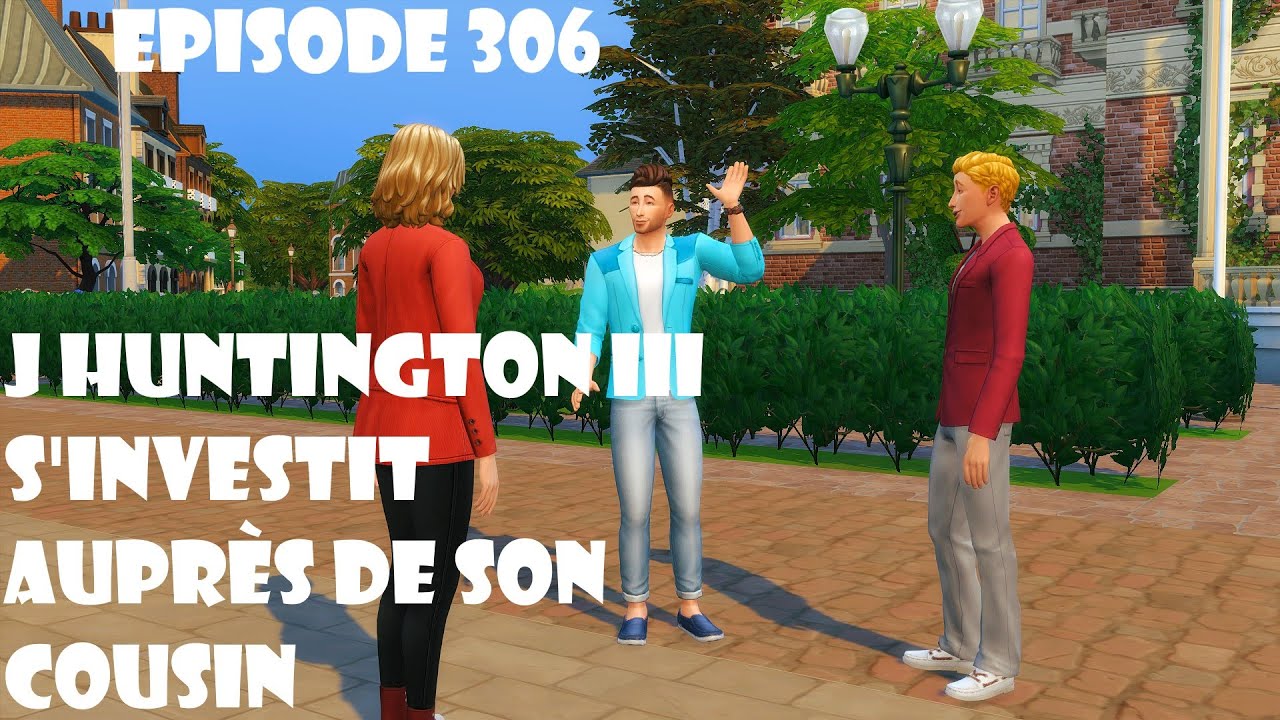 L'histoire secrète de SimLand - épisode 306 - Oasis Spring - J s'investit auprès de son cousin